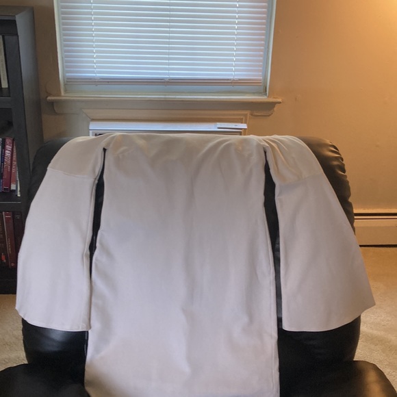 Design Lab size Large White MIDI dress - Picture 4 of 8